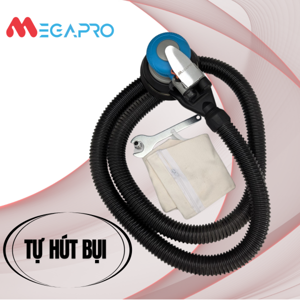 Máy chà nhám có hút bụi MEGAPRO đế 5 inch, 6inch - Ảnh 3