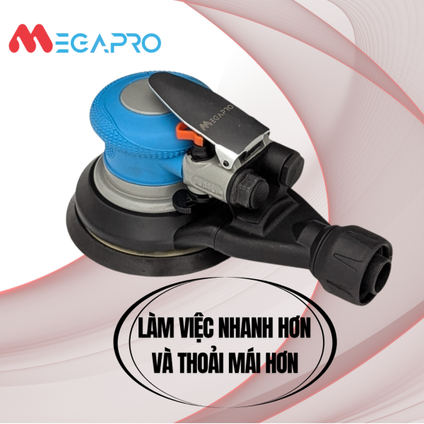 Máy chà nhám có hút bụi MEGAPRO đế 5 inch, 6inch - Ảnh 4