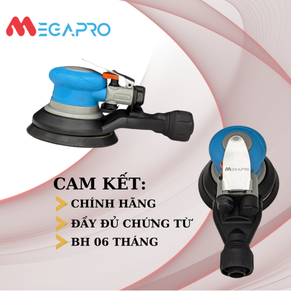 Máy chà nhám có hút bụi MEGAPRO đế 5 inch, 6inch - Ảnh 5