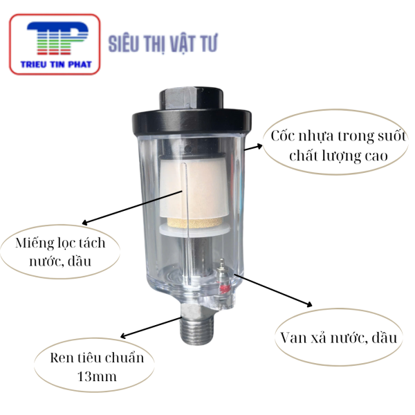 Lọc tách nước, tách dầu MEGAPRO - Ảnh 2