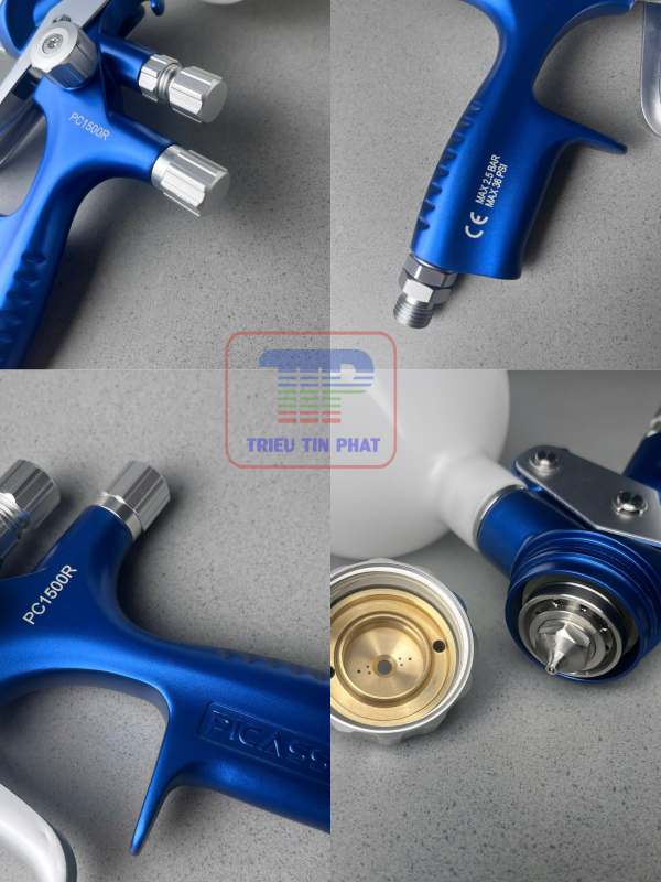 Súng phun sơn PICASSO PC1500R - Ảnh 10