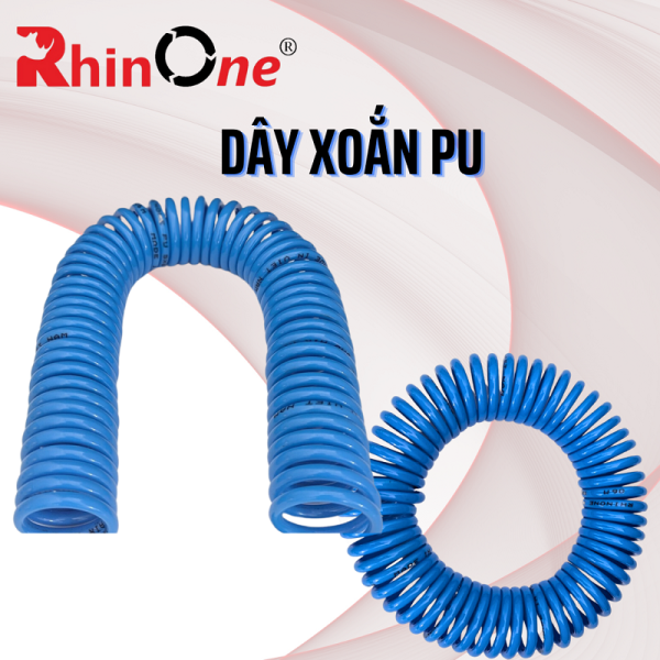 Dây hơi xoắn khí nén PU - Ảnh 2