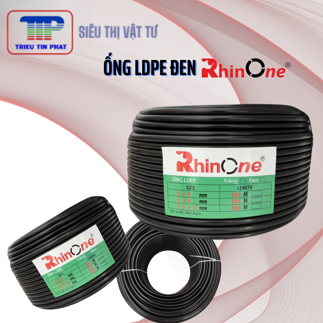 Dây dẫn nước PE dùng cho hệ thống tưới, phun sương RHINONE