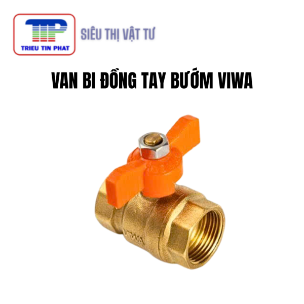 Van bi đồng tay bướm VIWA PN10 - Ảnh 4