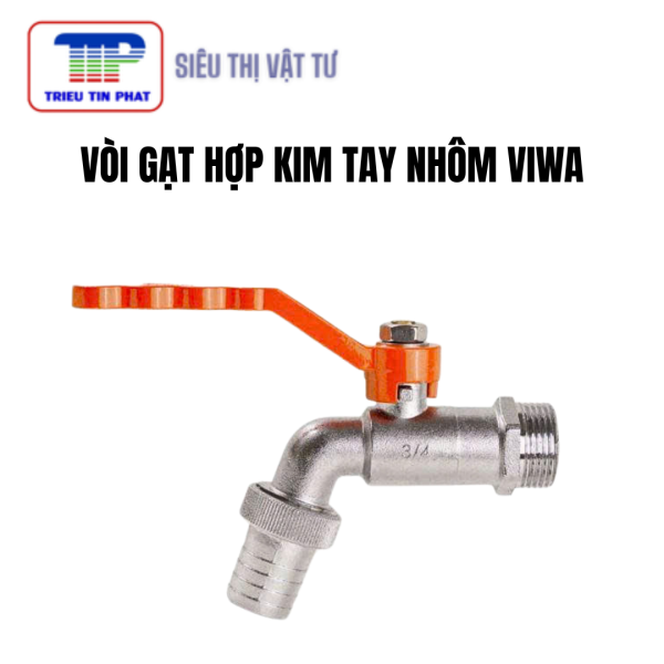 Vòi gạt hợp kim tay nhôm VIWA PN10 - Ảnh 3