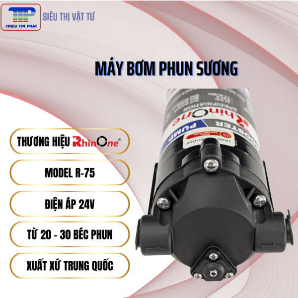 Bơm phun sương RHINONE R-75 - Ảnh 2