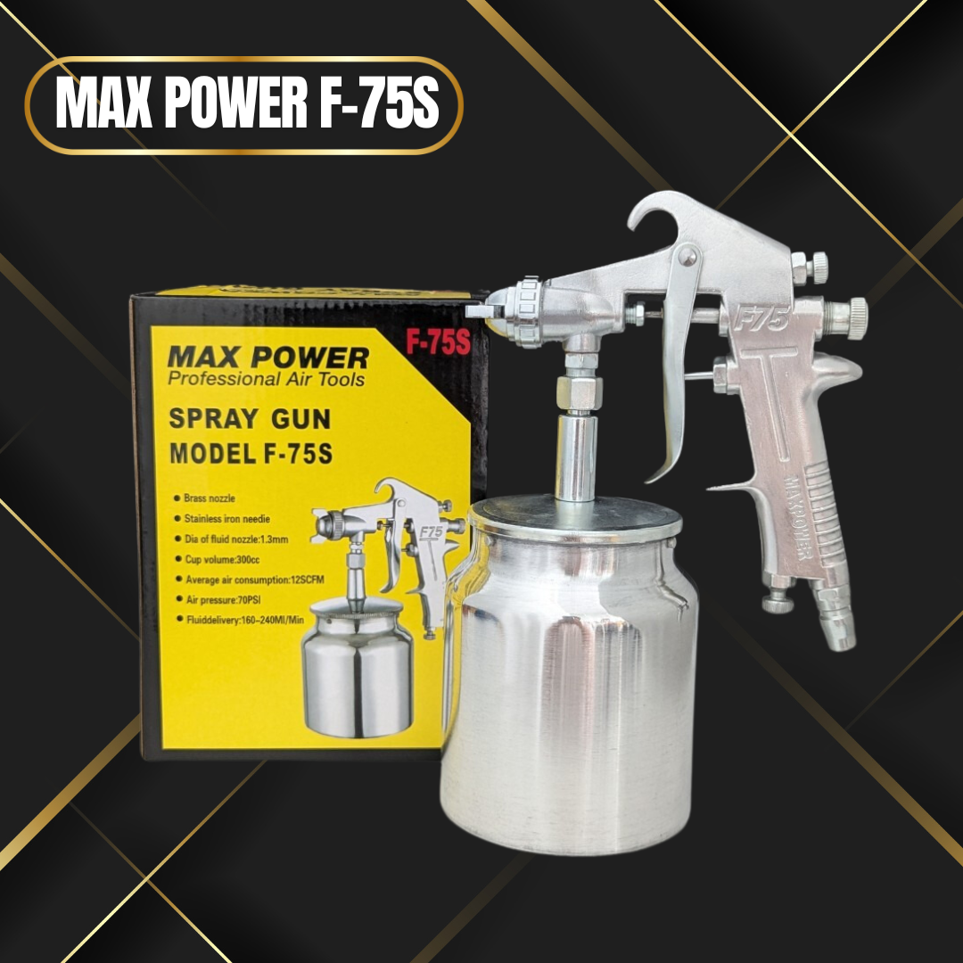 Súng phun sơn bình dưới F75S MAXPOWER