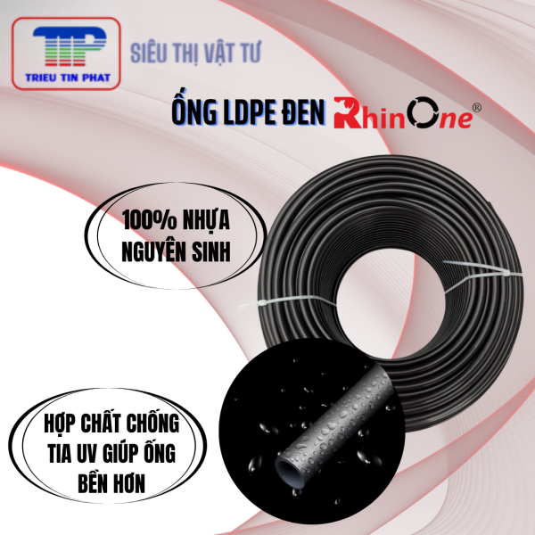 Dây dẫn nước PE dùng cho hệ thống tưới, phun sương RHINONE - Ảnh 3