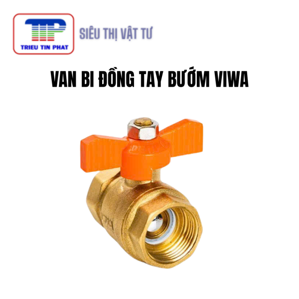 Van bi đồng tay bướm VIWA PN10 - Ảnh 3