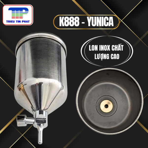 Súng phun sơn khí nén K888 YUNICA - Ảnh 6