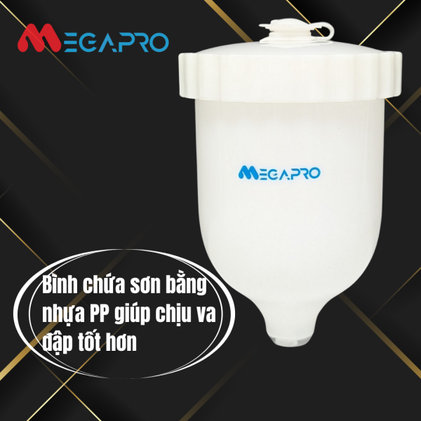 Súng phun sơn MEGAPRO H827G-AB - Ảnh 5