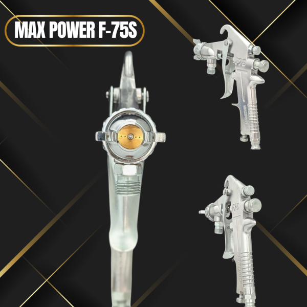 Súng phun sơn bình dưới F75S MAXPOWER - Ảnh 5
