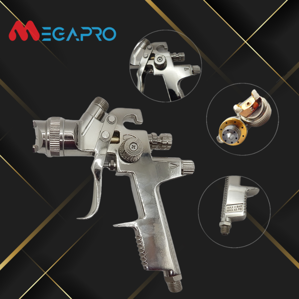 Súng phun sơn MEGAPRO H827G-AB - Ảnh 6