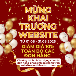TƯNG BỪNG KHAI TRƯƠNG WEBSITE SIÊU THỊ VẬT TƯ TRIỆU TÍN PHÁT