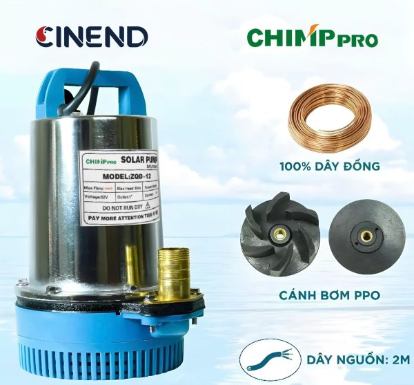Bơm chìm CHIMPPRO ZQD-24 - Ảnh 2
