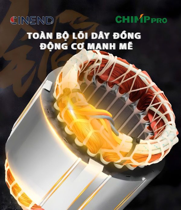 Bơm tăng áp CHIMPPRO YC-400 - Ảnh 5