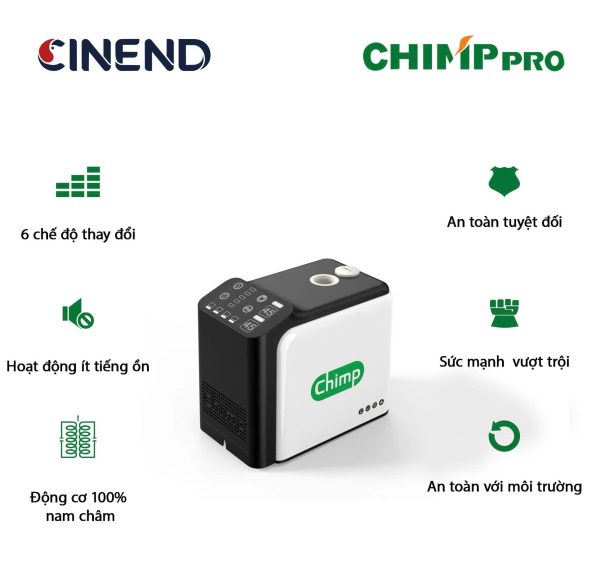 Bơm tăng áp CHIMPPRO YC-400 - Ảnh 3
