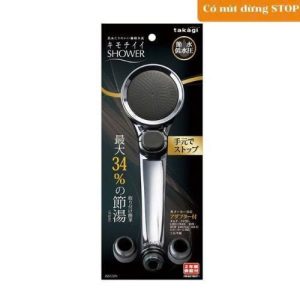 Vòi sen tắm kim loại TAKAGI WT JSB022MAS có nút dừng